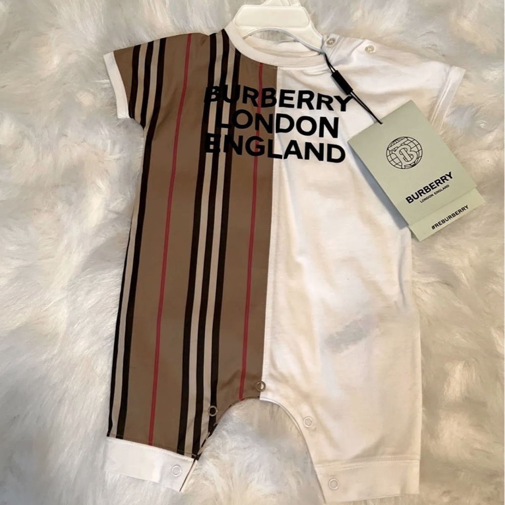 0-3 month Burberry one piece